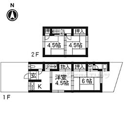 京都市山科区小野弓田町の一戸建て