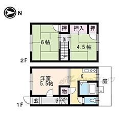 宇治市広野町東裏の一戸建て