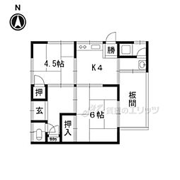 宇治市槇島町三十五の一戸建て