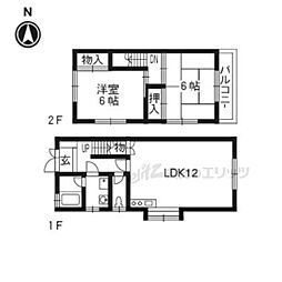 宇治市木幡檜尾の一戸建て