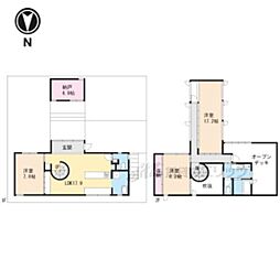 城陽市寺田宮ノ谷の一戸建て