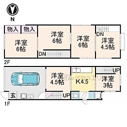城陽市平川の一戸建て
