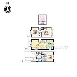 京都市伏見区羽束師鴨川町の一戸建て