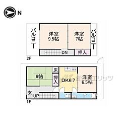 京都市伏見区深草芳本町の一戸建て