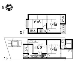 宇治市広野町寺山の一戸建て
