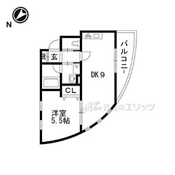 長岡京市友岡川原