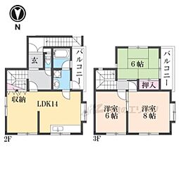 長岡京市長岡2丁目の一戸建て