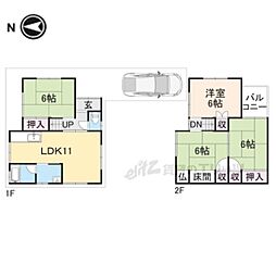 城陽市寺田正道の一戸建て
