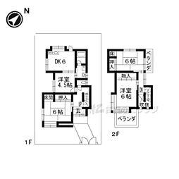宇治市槇島町の一戸建て