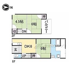 深草大亀谷東寺町63-8貸家