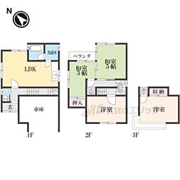 京都市伏見区納所町の一戸建て