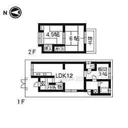 宇治市小倉町山際の一戸建て