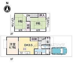 京都市山科区東野百拍子町の一戸建て