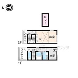 京都市南区東九条南松ノ木町の一戸建て