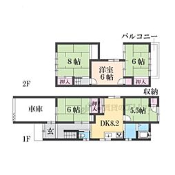 京都市伏見区羽束師古川町の一戸建て