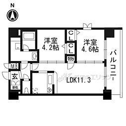 プレサンスTHE KYOTO華苑 606