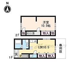 京都市山科区日ノ岡ホッパラ町の一戸建て