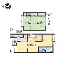 城陽市久世里ノ西の一戸建て