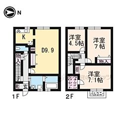 京都市山科区西野山中鳥井町の一戸建て