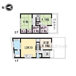 京都市東山区福稲上高松町の一戸建て