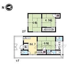 長岡京市井ノ内下東ノ口の一戸建て