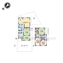 宇治市琵琶台1丁目の一戸建て