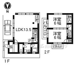 城陽市久世里ノ西の一戸建て