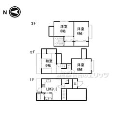 城陽市枇杷庄大堀の一戸建て