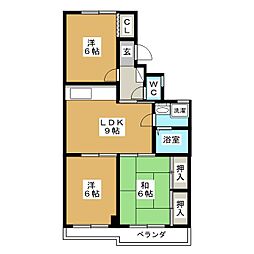 ホワイトハイツ西館 102