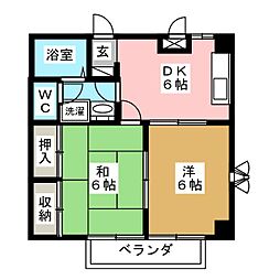 ハイツ東沖　Ｎ 201