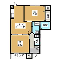 リバーウインド城南　Ａ棟 102