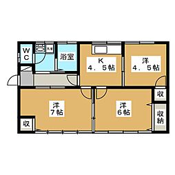 新井アパート 北西 1