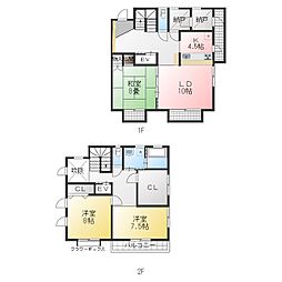 三輪三丁目戸建て貸家