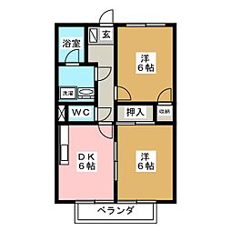 サープラススリーＭ　Ｂ棟 203