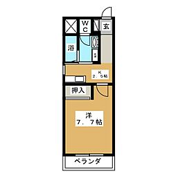 ルート南向　Ｂ棟 401