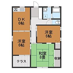 富沢様平屋　北西 1