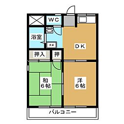ヴィラ古牧　Ａ棟 201