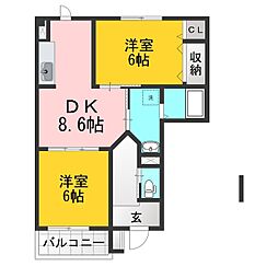 アヴニール・宮島Ｂ 102