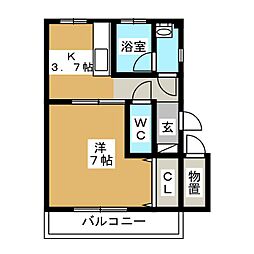 リバティーフジ　A棟 203