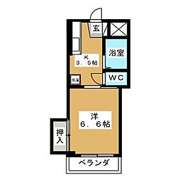 ハイツヤマコー 2B