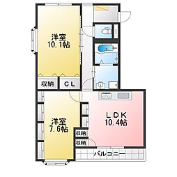 ファミール二子 1-B