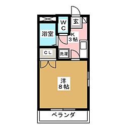 フラワーハイツ横田 201