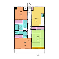 上高地コーポ 5B