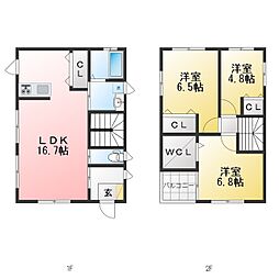 並柳3丁目 赤羽貸家N 1