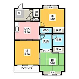 リッチ蟻ヶ崎Aポート 104