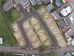 石山2-8　住宅用地全19区画(1区画販売済)　区画番号(2)