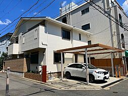 東住吉区駒川１丁目　中古一戸建 南西角地・駐車３台可能