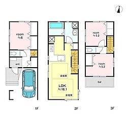 江戸川区東小岩6丁目　新築戸建