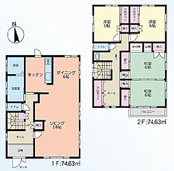 龍ケ崎市藤ケ丘3丁目　中古戸建