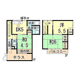 西山町4丁目貸家
